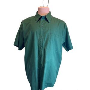 The North Face Men’s Button Down Shirt Sz XL Pocket Accent Green
